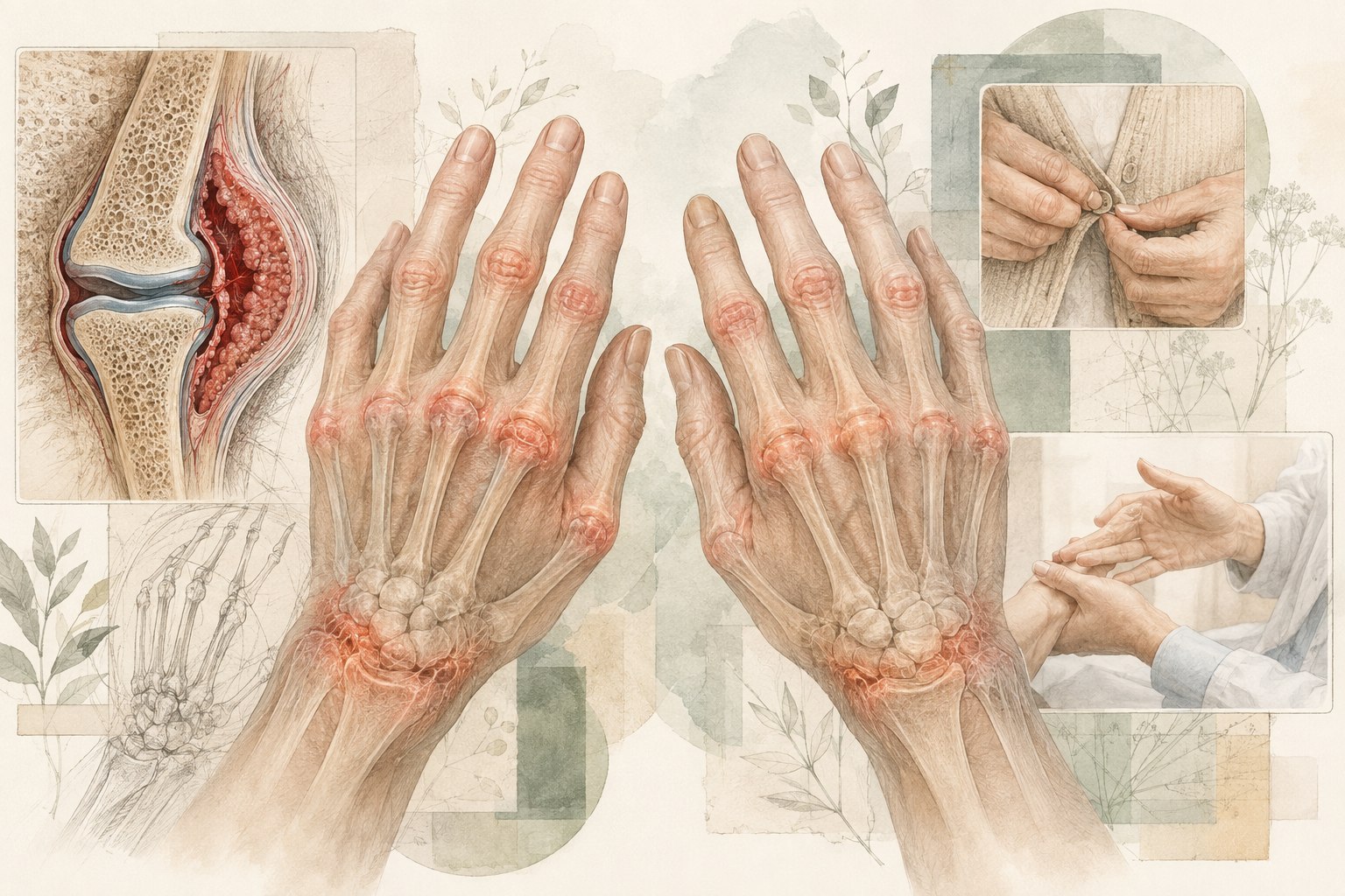 Educational visual for autoimmune condition guides